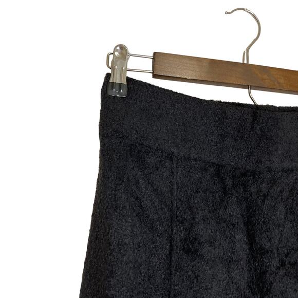 A630188 BAREFOOT DREAMS Regular CozyChic Lite Wide-Leg Seamed Pant Black S - Picture 2 of 6